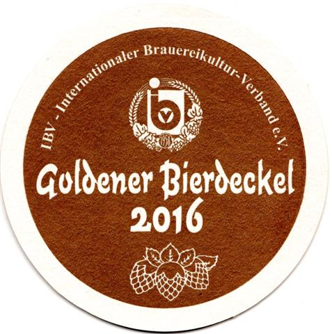 memmelsdorf ba-by hummel ibv 11b (rund215-gold bierdeckel 2016-braun)